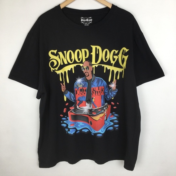 Dogg Supply by Snoop Dogg T-Shirt 3XL Unisex Black Graphic Music Concert Tee - Picture 7 of 13